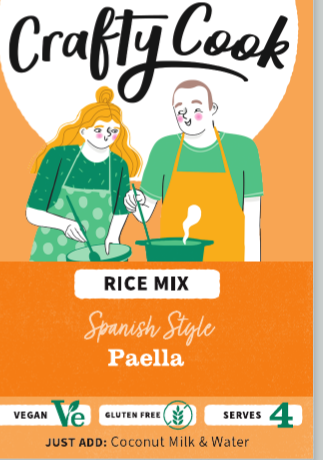 Paella Rice Mix pack, vegan