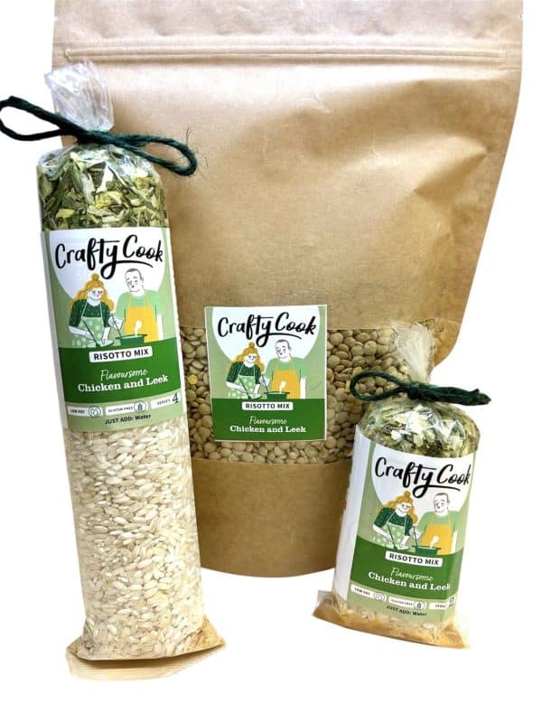 Chicken and Leek Risotto Mix. Dried Meal Kit from Crafty Cook by Kandy Kitchen Creations