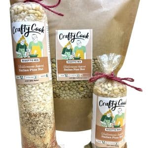 Italian Pine Nut Risotto Mix. Dried Meal Kit from Crafty Cook by Kandy Kitchen Creations