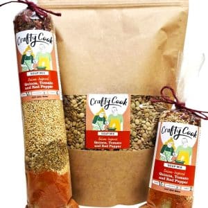 Quinoa Tomato and Red Pepper Soup Mix. Dried Meal Kit from Crafty Cook by Kandy Kitchen Creations