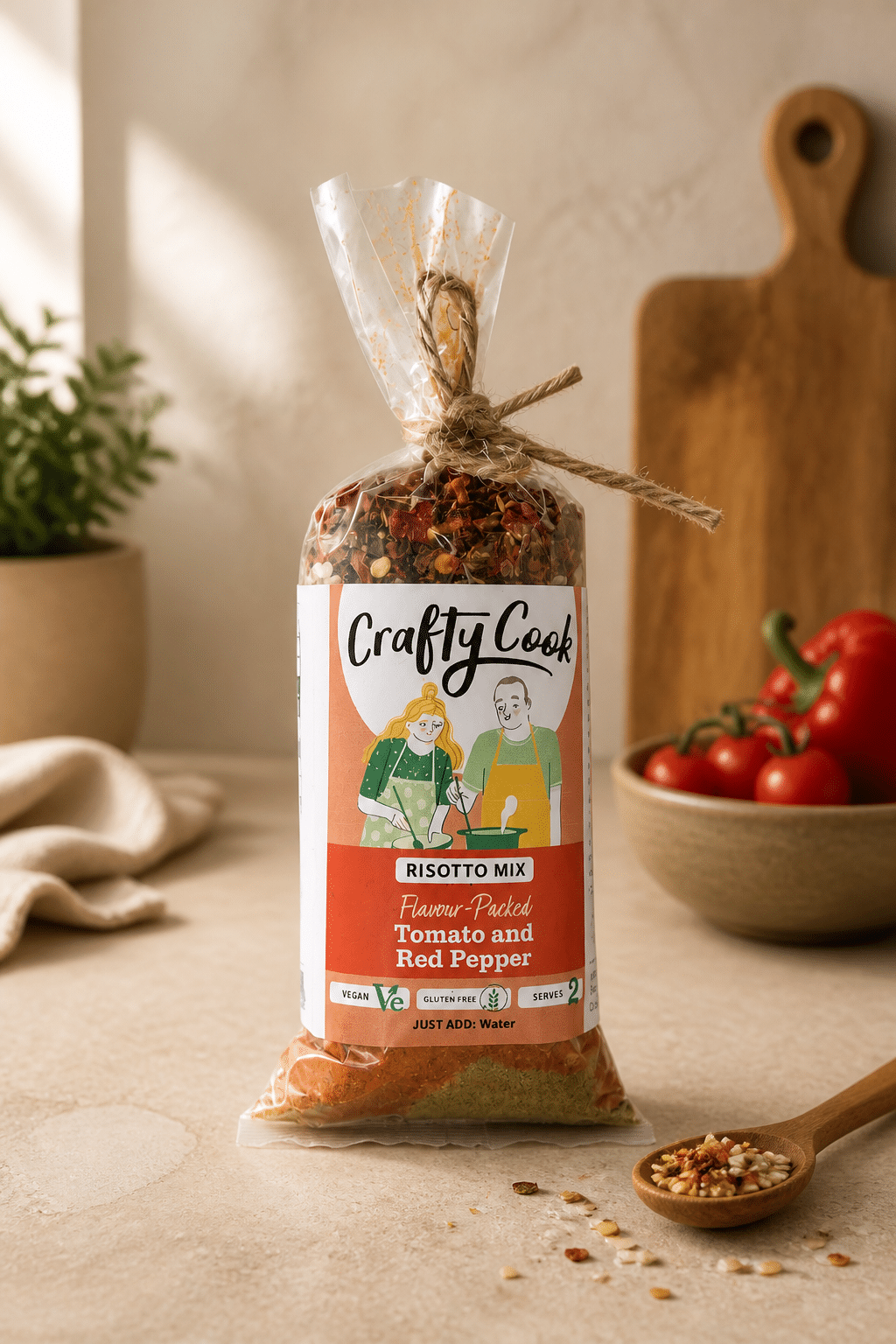 Tomato and Red Pepper Risotto Mix (GF/V) - Image 5