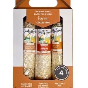 Gluten Free and Vegan Risotto Mixes. Dried Meal kits from Crafty Cook by Kandy Kitchen Creations