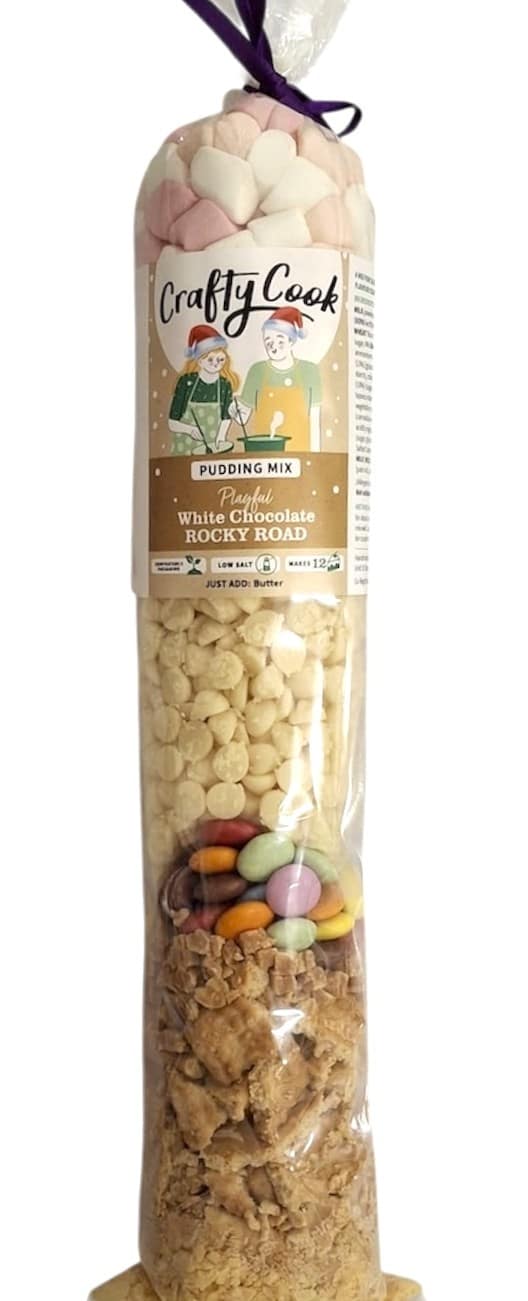 White Chocolate Rocky Road Pudding Mix from Crafty Cook by Kandy Kitchen Creations