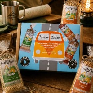 Crafty Cook Camper Cuisine Orange Van Collection - 6 MEALS, 1 BOX - COOKING MADE EASY